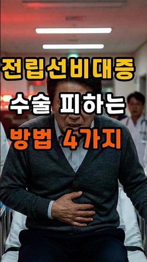 전립선 수술 피하는 방법 4가지! 무심코 먹은 '코감기약'이 병을 키웁니다 💊#전립선비대증 #전립선건강 #급성요폐 #건강정보