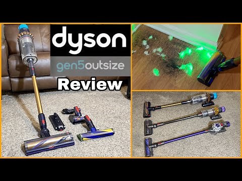 Dyson Gen5 Outsize Vacuum Review Demo & Maintenance Tips + V8 & V15 Detect Comparison