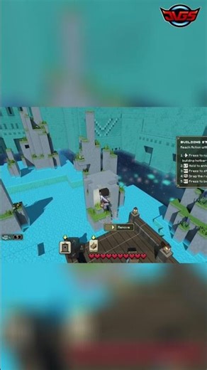 Minecraft legends - Build Epic Ramps & Bridges, Then Ride Across Them! #shorts