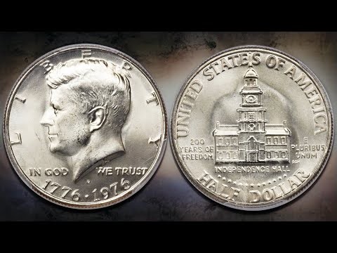 . (s) Precios de las Monedas 1776-1976 Kennedy Medio Dólar // V22-25