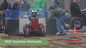 These kids get it. Youth Garden Tractor pulling from Keystone 2023 #futurestars #youthsports #tractorpulling | Pulling with Garden Tractors