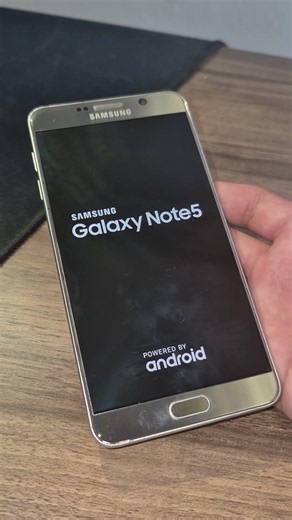 Samsung Note 5 Android 14? #techtok #samsung #customrom #android #fyp