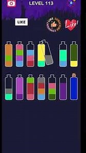 Can You SORT the IMPOSSIBLE Water Sort Puzzle Level 113 🏆😱