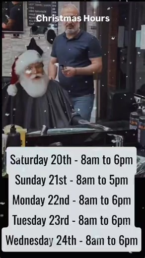 🎁 Christmas Opening Hours 🎁 No Need to Book 🎅 Walk-ins 🎄 | Istanbul Turkish Barber