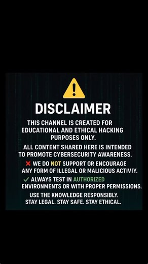 Ethical Phoenix on Instagram: "本视频仅用于教育目的，并在测试环境中进行，与现实世界无任何关联。#cybersecurity #pentesting #ethicalhacking"