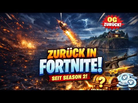 Nach Jahren zurück in Fortnite… meine erste Runde…