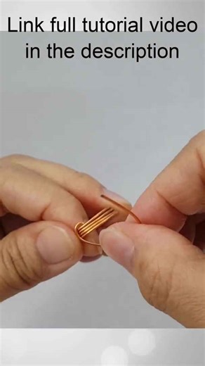 Play with wire | Letter A | Rings | Letters @LanAnhHandmade 652 #Shorts