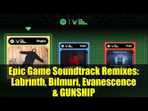 Epic Game Soundtrack Remixes: Labrinth, Bilmuri, Evanescence & GUNSHIP | The Game Awards x Spotify