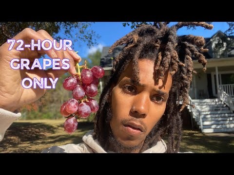 3 DAY GRAPE FAST! CLEANSING AND REVITALIZING MY DNA!
