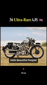 36 Ultra-Rare AJS! 😮 𝟭𝟵𝟯𝟲 𝗔𝗝𝗦 𝗩𝟰 🖤 #ajsmotorcycles #fblifestyle #classicmotorcycle #classicbike #worldwideclassicbikes | Worldwide Classic Bikes