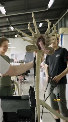 Face Huggers Prosthetics - Alien: Earth #shorts #vfx