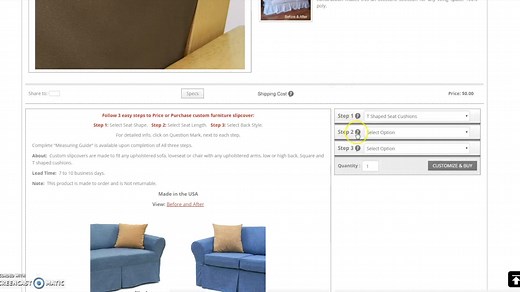 How to Order Custom Slipcovers and Cushion Covers at Slipcovershop.com