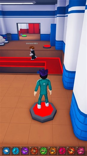 Tall Thanos in Teamwork Puzzles Obby with bacon #roblox #shorts