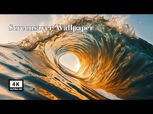 Waves Photography: Wallpaper Slideshow/Screensaver in 4K Ultra HD | No Music | Relaxing Ocean Views