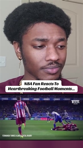 P2: NBA Fan Reacts To Heartbreaking Football Moments... #foryou #react #soccer #treding #skills
