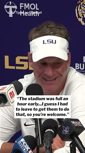 "You're welcome." #lsu #olemissrebels #lanekiffin