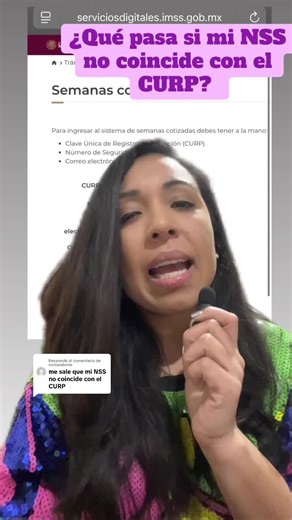 ¿Qué hacer si mi NSS no coincide con el CURP?