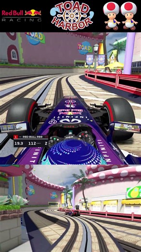 RED BULL RB9 VS MARIO KART TOAD CIRCUIT #assettocorsa #simracing #mariokart #f1 #redbullracing