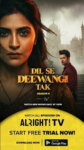 Watch full new episode of Dil Se Deewangi Tak streaming now on @Alright_TV