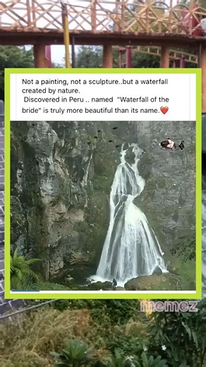 Nature’s Hidden Masterpiece That Looks Like a Bride 💧#anime #memes #naruto #luffyedit #luffy #yuta