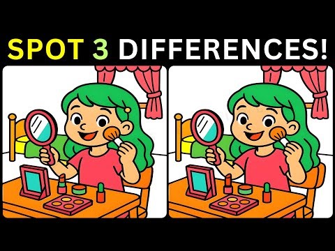 🧠Challenge Accepted! Spot 3 Tricky Differences If You Can! 🎯【#354 Brain Game Challenge】