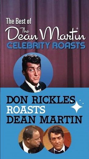Celebrity Roast / Don Rickles Roasts Dean / #celebrityroast #roast #deanmartin #donrickles #comedy