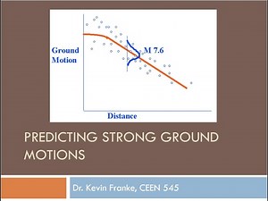 CEEN 545 - Lecture 7 - Attenuation Relationships
