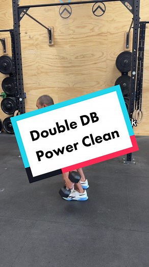 Double DB Power Clean Technique Explained