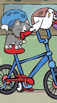 Nothing better than rolling into summer like Clifford and his pals 🚲 ❤️