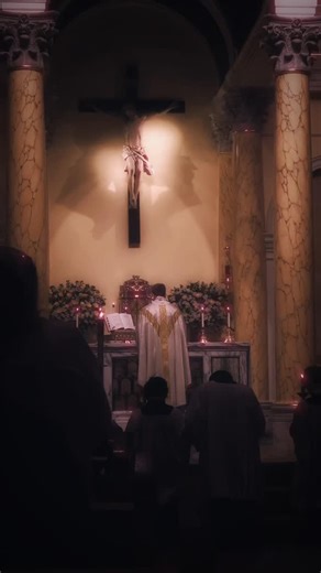 Here is what missing in our Catholic Mass… True Reverence where the priest is leading the people to Christ is what will revive the faith. Good preaching is cool but the Mass isn’t about cool preaching. It is all about Jesus in the Eucharist according to John 6. Let’s all face East so we may see the Sun so that our souls can be filled with light instead of darkness. #traditional #adorientem #reverence #viralreel #faith #avemaria #catholic #eucharist | Yng Joseph
