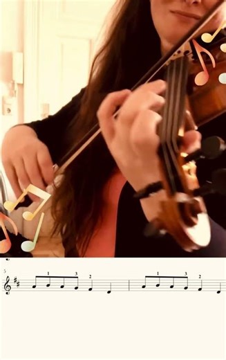 Frère Jacques ( Bruder Jakob) I Violine mit Noten 🎻