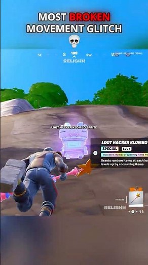 Most Broken Movement glitch 💀 #fortnite #fortniteglitch #relishh