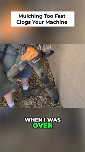 How to Fix a Clogged Mulcher Fast #gardening #yardwork #tips
