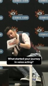 6.1K views · 41 reactions | How did Damien Haas get started in voice acting? ️ Full panel VOD from MCM London in 2024 now available on our YouTube channel! | MCM London Comic Con | Facebook