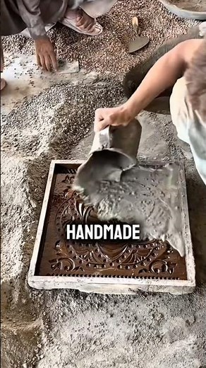 The Genius Process of Cement Tile Making