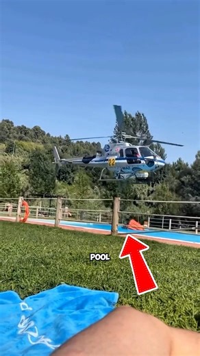 Why a Helicopter Can LEGALLY Take Water From Your Pool #didyouknow #firefighter #shorts