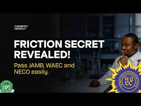 Friction Questions || Coefficient of Friction, Limiting Friction & Normal Reaction (JAMB/WAEC/NECO)