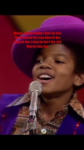 Michael Jackson Singing I Want You Back The OG Song He First Sang When He Was Young #michaeljackson.