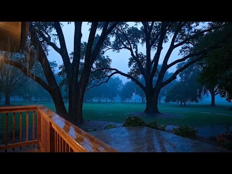 Ultimate Rain & Distant Thunder for Sleeping All Night | No Ads | 8 Hours