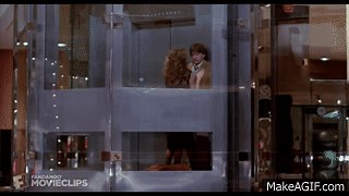 Class (1983) - Love in an Elevator Scene (5/11) | Movieclips on Make a GIF