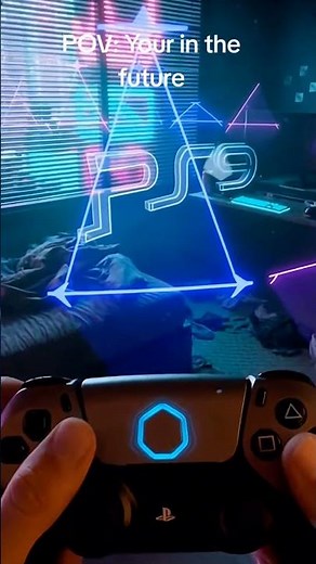 POV: Unboxing The PS9 In 2055 🎮✨ (Holographic)