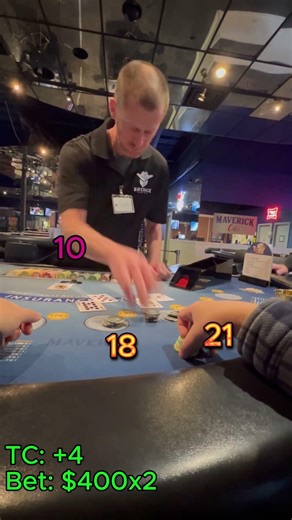 TC4: $400 x 2 hands - EP 2 #blackjack #cardcounting #casino #gambling #vegas #slot #poker