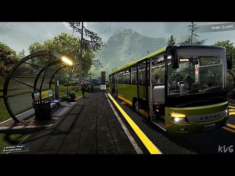 Bus Simulator 21 - Setra S417 UL Business - Test Drive Gameplay (PC UHD) [4K60FPS]