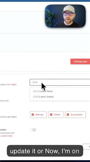 How to update your n8n instance. It doesn't do it for you.