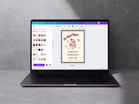 Red Rehearsal Dinner Invites Template Trendy Wedding Invitation Line Art Handdrawn Wedding Card Canva Personalized Printable Editable Cards - Etsy