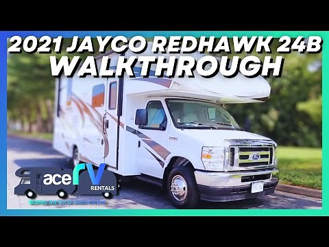 2021 Jayco Redhawk 24B Walkthrough · Ace RV Rentals & Sales