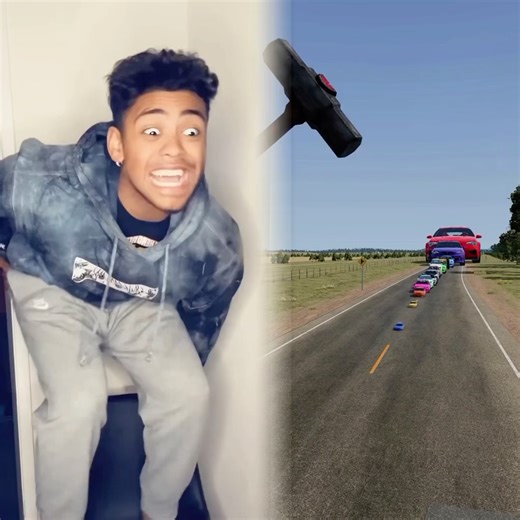 Guy punches my window for honking at him…😭😂💀#comedy #viral