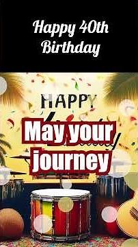 40 & Fabulous! 😎 A Birthday Greeting You’ll Love