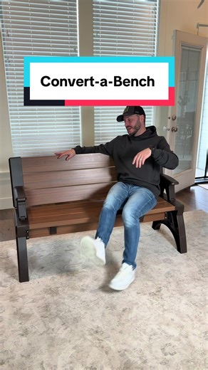 Transform Your Outdoor Space with Convert-a-Bench
