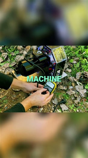 Generate 228V Electricity: Simple DIY Generator Explained! #shorts